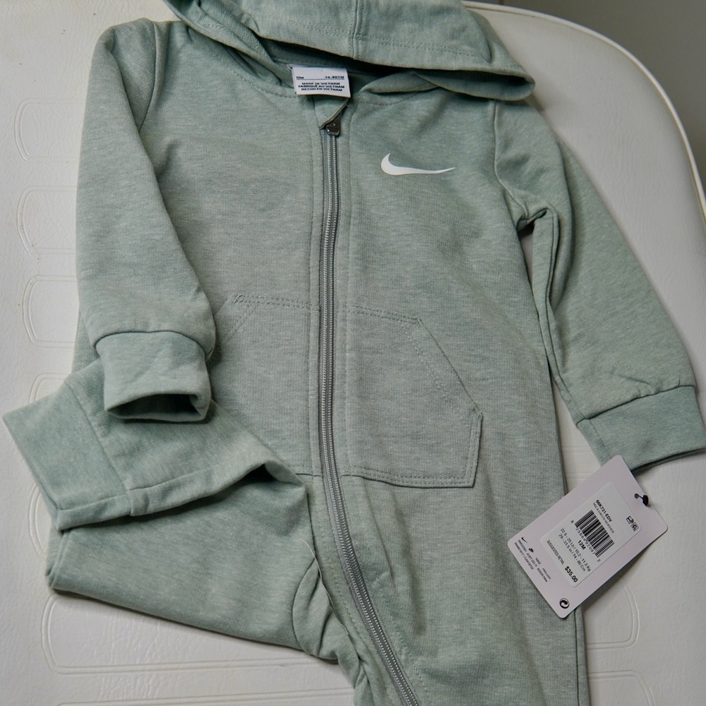 Nike Mint Green Kids Footie